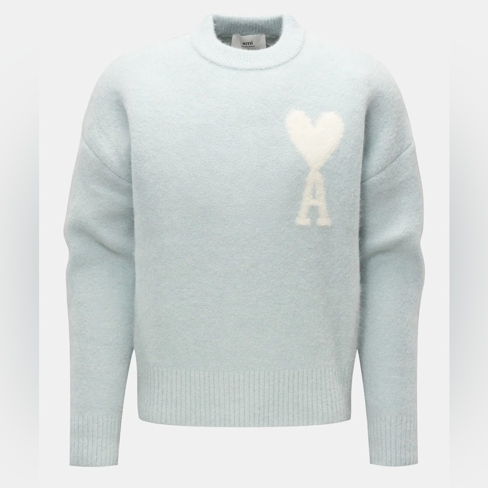 AMI Cloudy Wool De Coeur Jumper unisex sweater